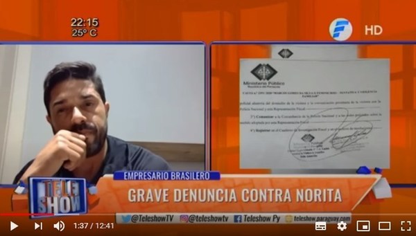 Empresario dio su versión tras denuncia de Norita Rodríguez - Teleshow