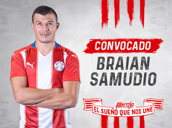 Braian Samudio, convocado a la Albirroja - APF