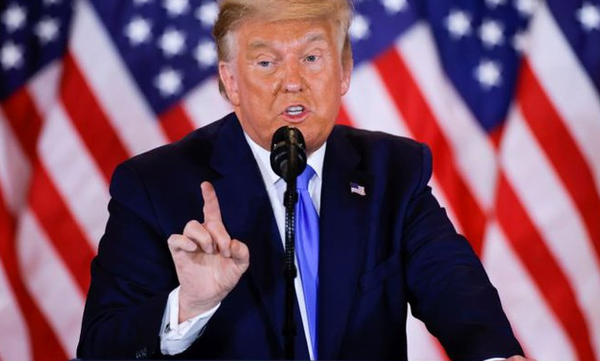Donald Trump denunciará fraude en “todos los recientes estados” ganados por Joe Biden - Noticiero Paraguay