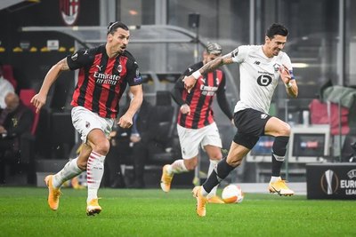 Debacle del Milan en jornada de Europa League favorable a los favoritos