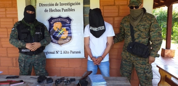 Alto Paraná: Capturan a peligroso delincuente brasileño » Ñanduti