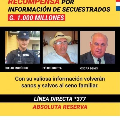 Defensa pide crédito al Senado para publicitar recompensa por información sobre el EPP