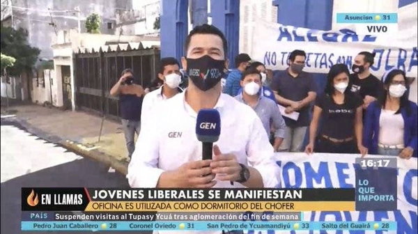HOY / Jóvenes del PLRA, repudian resolución del TEI Partidario y del Directorio dirigido por Efrain Alegre