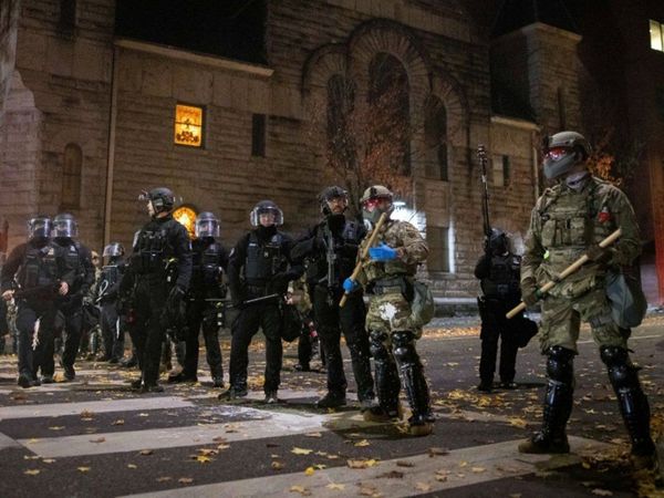 Alta tensión en Portland por protestas anti-Trump