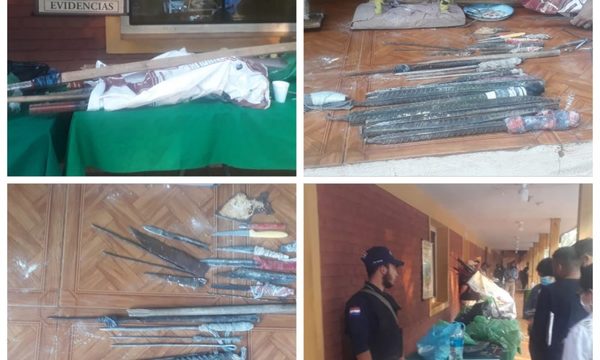 Requisan armas blancas, celulares y alcohol en cárcel regional de CDE