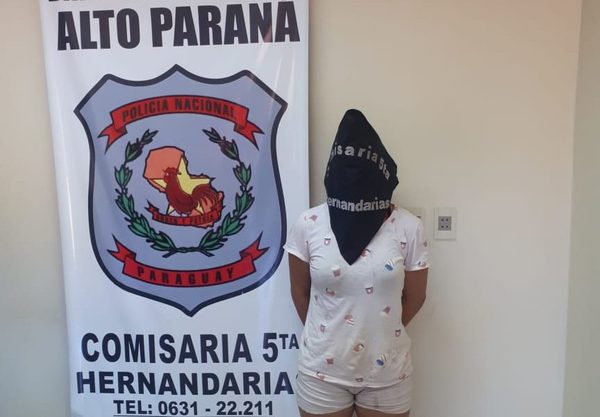 Mujer detenida por robo de celular – Diario TNPRESS