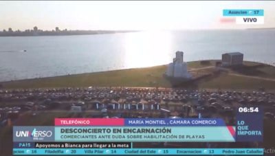 HOY / Desconcierto en Encarnación, comerciantes ante duda sobre habilitación de playas