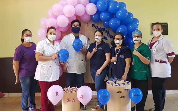 Cierran campaña «Octubre Rosa» e inician «Noviembre Azul»