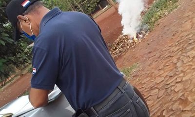Comuna de CDE continúa con intervenciones de quema de basura