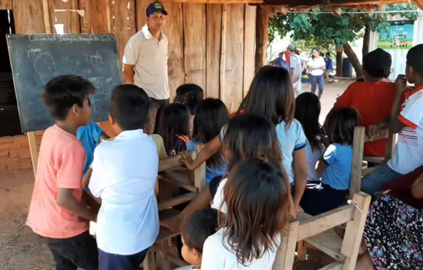 En San Pedro, parcialidad indígena reclama agua potable y aulas