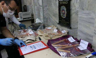 HOY / Agentes de la Senad localizan una segunda carga de droga con destino a la India