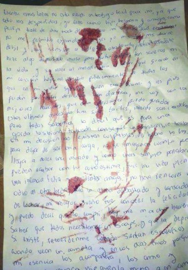 Joven de 21 años desapareció y dejó una dura carta – Prensa 5