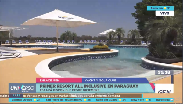 HOY / El Yacht y Golf Club se convertirá en el primer Resort All Inclusive de Paraguay