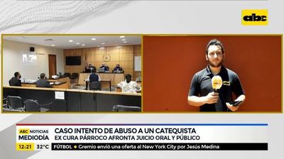Exsacerdote afronta juicio oral por intento de abuso a catequista - ABC Noticias - ABC Color