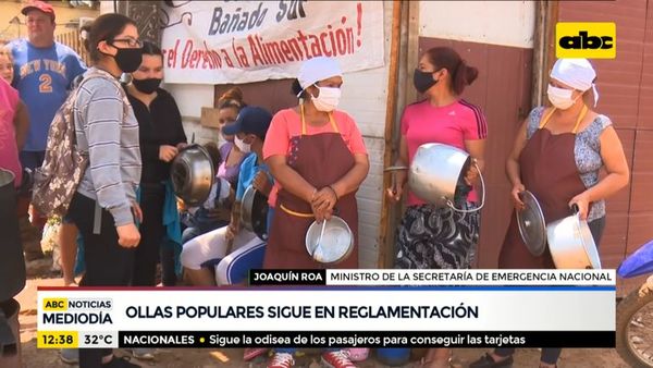 Ollas populares siguen en reglamentación - ABC Noticias - ABC Color