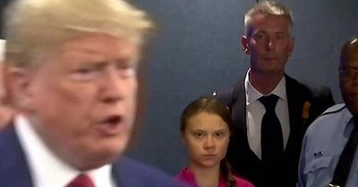 La Nación / “Relájate, Donald!”, le contesta la activista sueca Greta Thunberg a Trump