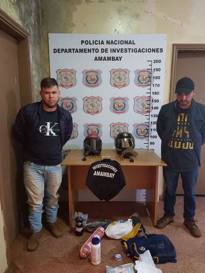 Imputan a dos presuntos sicarios detenidos en Pedro Juan - Nacionales - ABC Color