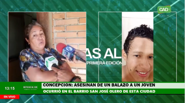 Asesinan a un joven en la ciudad de Concepción