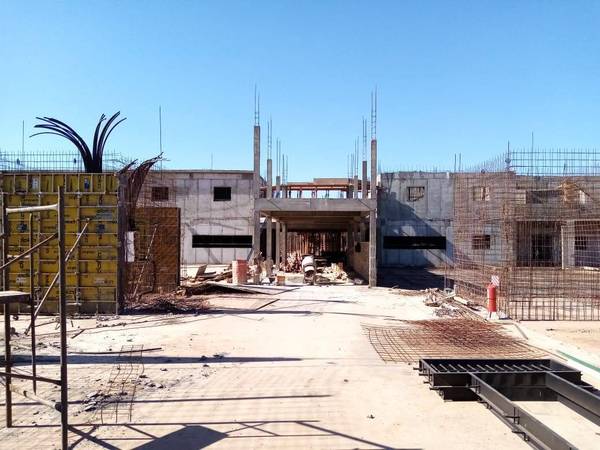 Obras para futura penitenciaría de Emboscada se aproximan al 50% de avance - ADN Paraguayo