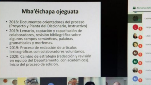 La Academia de la Lengua Guaraní aprobó el primer diccionario