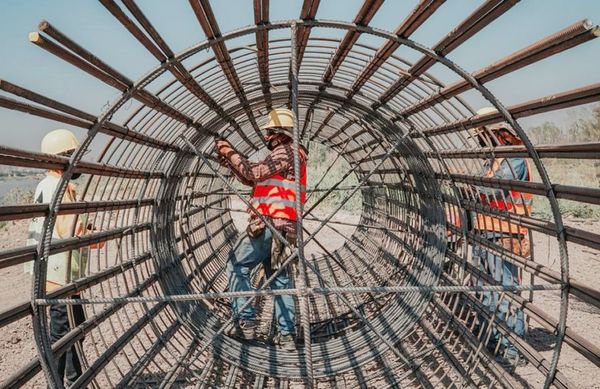 Recorren la obra del puente a Chaco’i aunque siguen sin mostrar diseño final - Nacionales - ABC Color