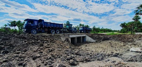 Prosigue construcción de puentes en caminos del Chaco - Nacionales - ABC Color