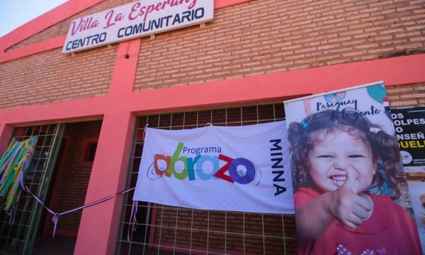 Inauguran nuevo centro del programa Abrazo en San Pedro