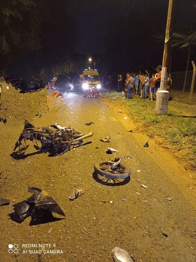 Tres fallecidos en Central: dos son motociclistas y uno murió calcinado en una vivienda - Nacionales - ABC Color