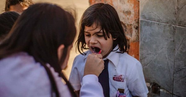 La Nación / Unos ocho mil niños y niñas recibieron kits de higiene bucal