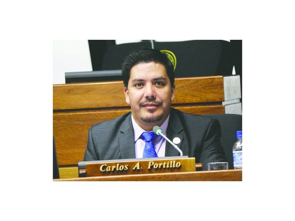 Diputado Portillo, ahora en pelotas