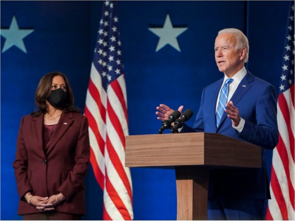 Biden promete ser el "presidente de todos los estadounidenses"