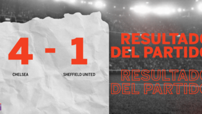 Goleada de Chelsea 4 a 1 sobre Sheffield United