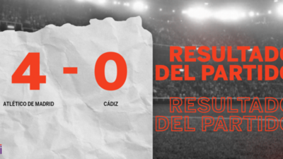Doblete de João Félix en la goleada de Atlético de Madrid frente a Cádiz
