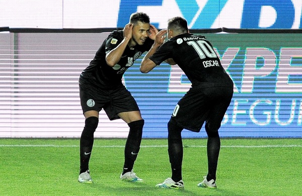 Golazo de Ángel, asistencia de Óscar, y festejo de San Lorenzo