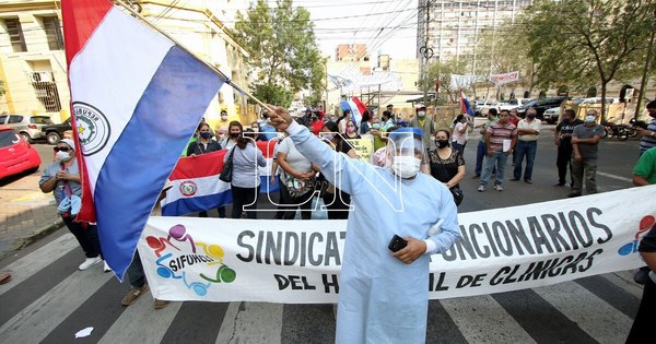 La Nación / Piden a legisladores demostrar interés con el personal de salud