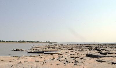 Río Paraguay vuelve a subir y está cada vez más cerca del punto cero - Nacionales - ABC Color