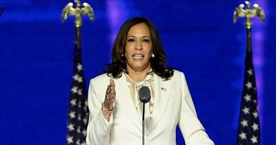 La Nación / Kamala Harris, primera mujer vicepresidenta de EEUU, asegura que no será “la última”