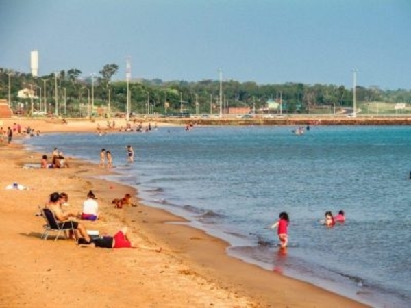 Realizan prueba de burbujas sociales en playas de Encarnación con miras al verano » Ñanduti