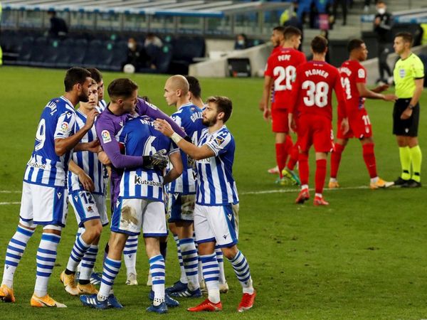 Real Sociedad disfruta de la punta en España
