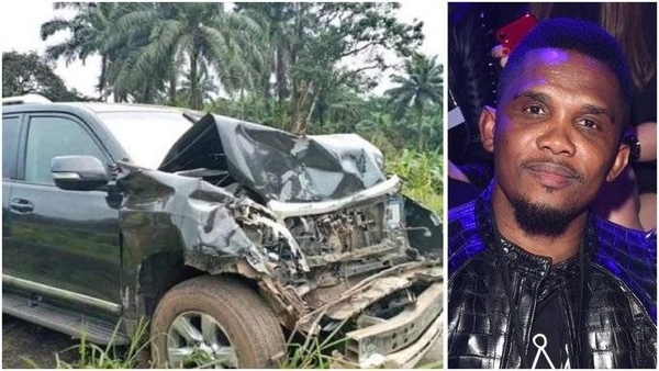 HOY / Eto'o sufre un aparatoso accidente de tránsito en Camerún