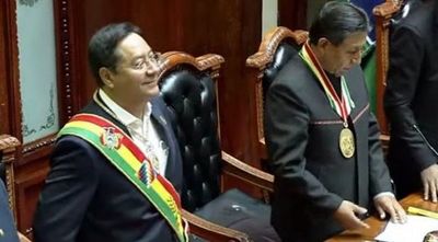 Luis Arce es investido como nuevo presidente de Bolivia