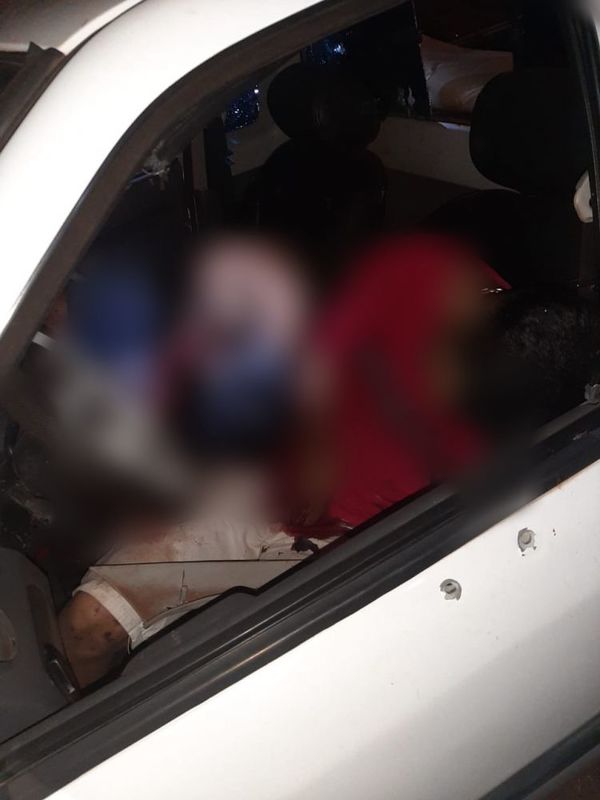 Dos fallecidos en atentado con fusil en Pedro Juan Caballero