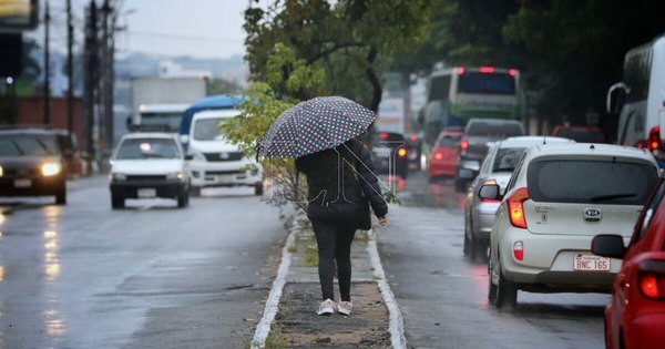 La Nación / Anuncian lunes con lluvias y tormentas eléctricas en gran parte del país