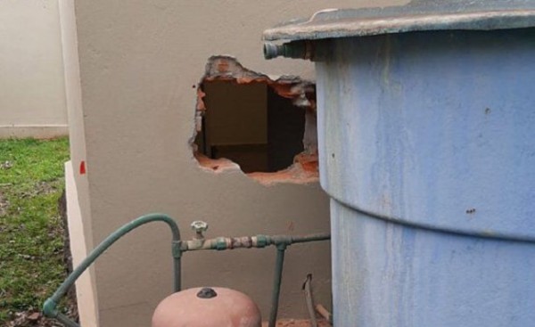 Frustrado intento de hurto a un banco en Horqueta