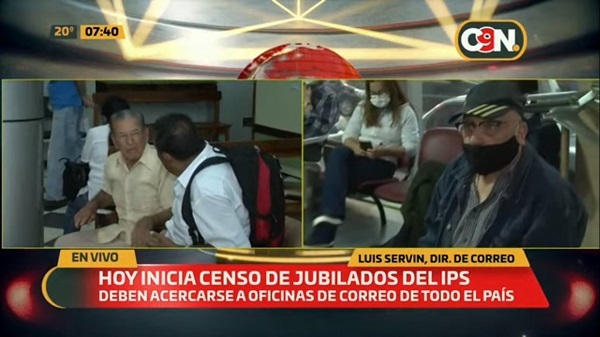 Arranca censo de jubilados del IPS para actualizar datos