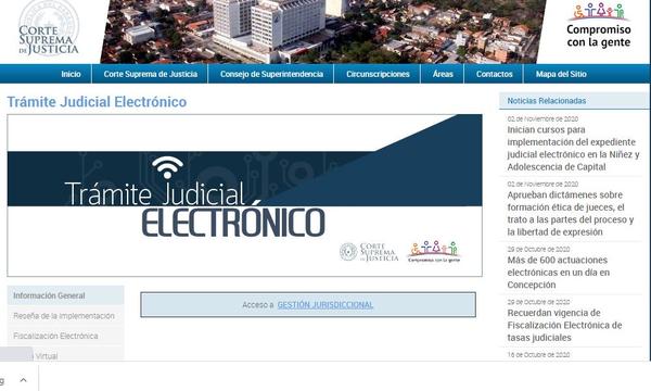 Coronel Oviedo ya cuenta con expedientes electrónicos – Prensa 5
