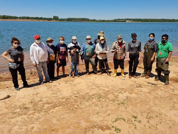 Siembran 1.000 peces juveniles en el Lago Yguazú - Noticde.com