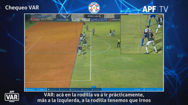 La revisión del VAR en el agónico gol de Salgueiro para San Lorenzo