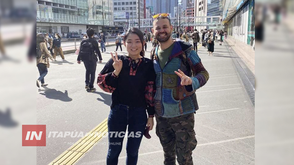 PARAGUAYO FUE ATRAPADO POR EL AMOR Y SE CASARÁ EN JAPÓN