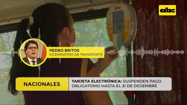 Ojejoko “billetaje itávape” omyenyhêvo “tarjeta” umi punto ñekuave’êháme, he’i viceministro - ABC Remiandu - ABC Color